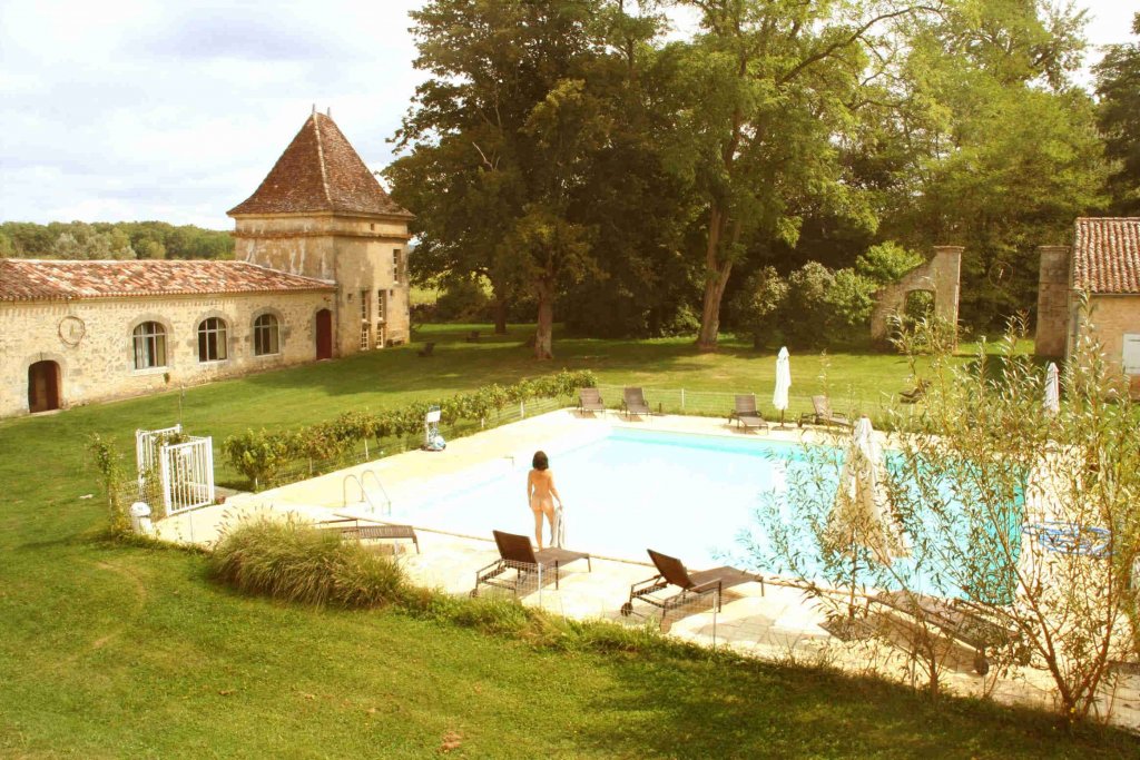 Naturistencamping Chateau Guiton