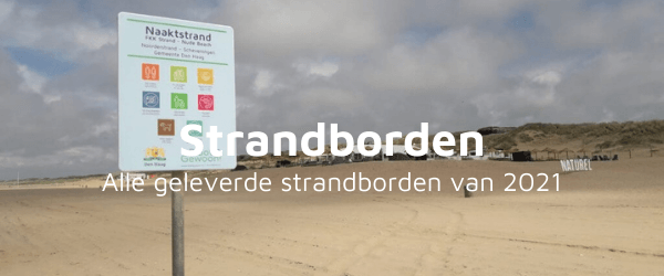 jaaroverzicht - strandborden